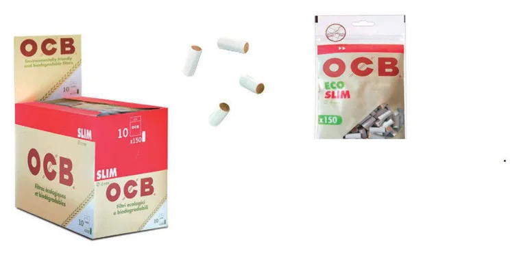 OCB Filtres Eco Slim 6 mm · 10 sachets
